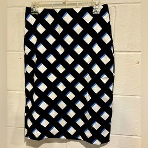 Ann Taylor stretch pencil skirt vented